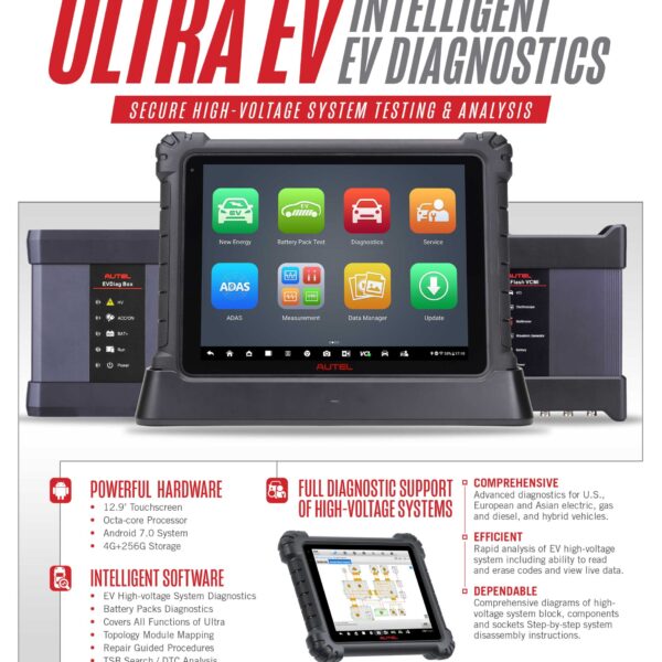 Autel MaxiSYS Ultra EV Tablet Diagnostic Tool