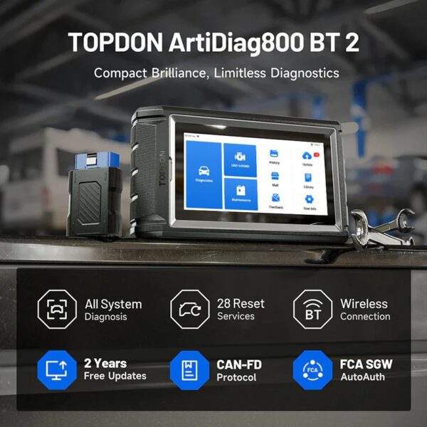 TOPDON NEW ARTIDIAG 800BT2