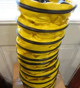 ALLEGRO 9520-09M Blower Duct, For Use With 9513, 9533-E, 9534, 9543 Series, Orange, 8 in Dia x 15 ft L