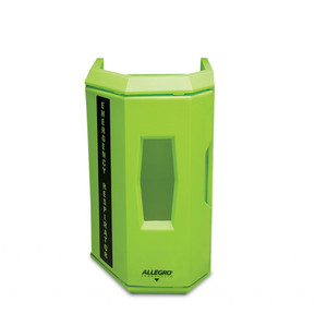 Allegro 4550 Hi-Viz Green Heavy Duty Emergency Respirator Wall Case