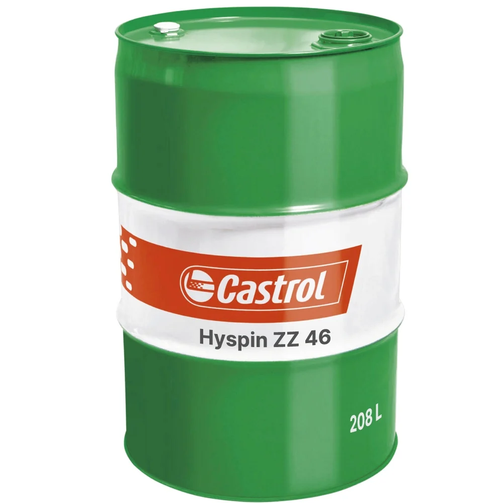 Castrol Hyspin ZZ 46 Anti-wear hydraulic oil HLP zinc-free 208L drum