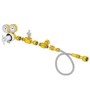 Allegro 9892-02 Two Cylinder Kit w/ Alarm, Low Pressure