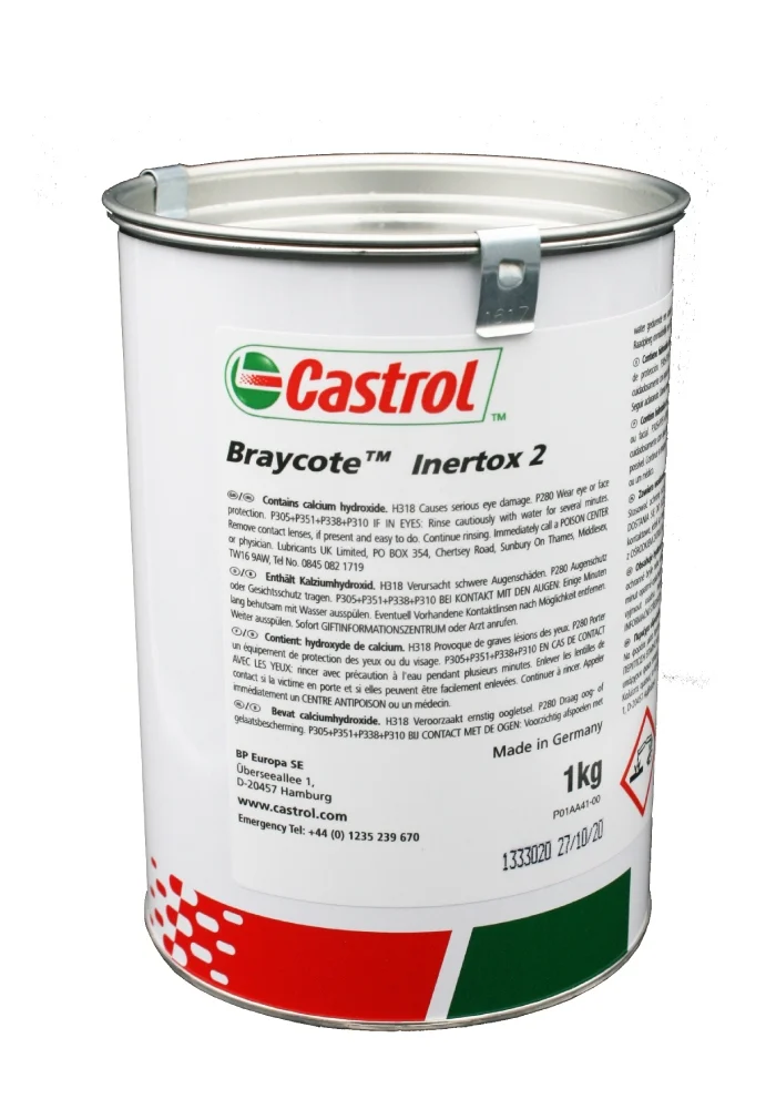 Castrol Braycote Inertox 2 High-temperature grease 1kg tin