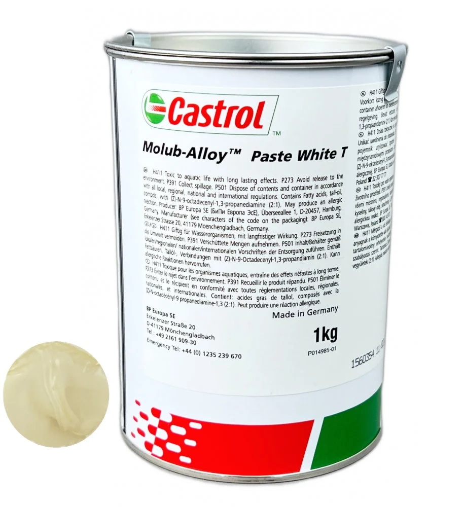 Castrol Molub-Alloy Paste White T Assembly paste NLGI-1 1kg can