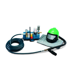 Allegro 9285-01 One-Worker Low Pressure Nova 2000 Blasting Helmet System