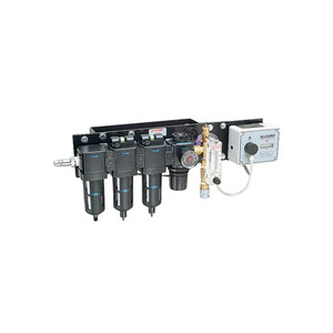 Allegro 9875-40 Wall-Air Filtration Panel with CO Monitor (5-Worker)