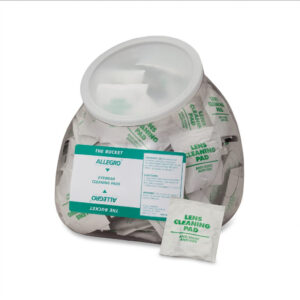 Allegro 0350-20 Bucket, Eyewear Cleaning Wipes (200/Container)