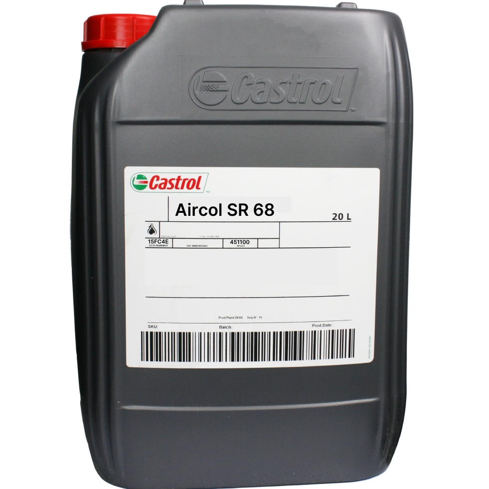 Castrol Aircol SR 68 Rotary compressor oil VDL 20L canister