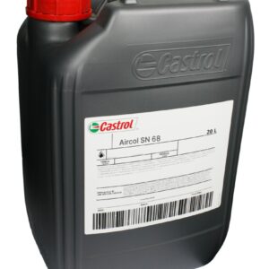 Castrol Aircol SN 68 Synthetic Reciprocating Air Compressor Oil 20L