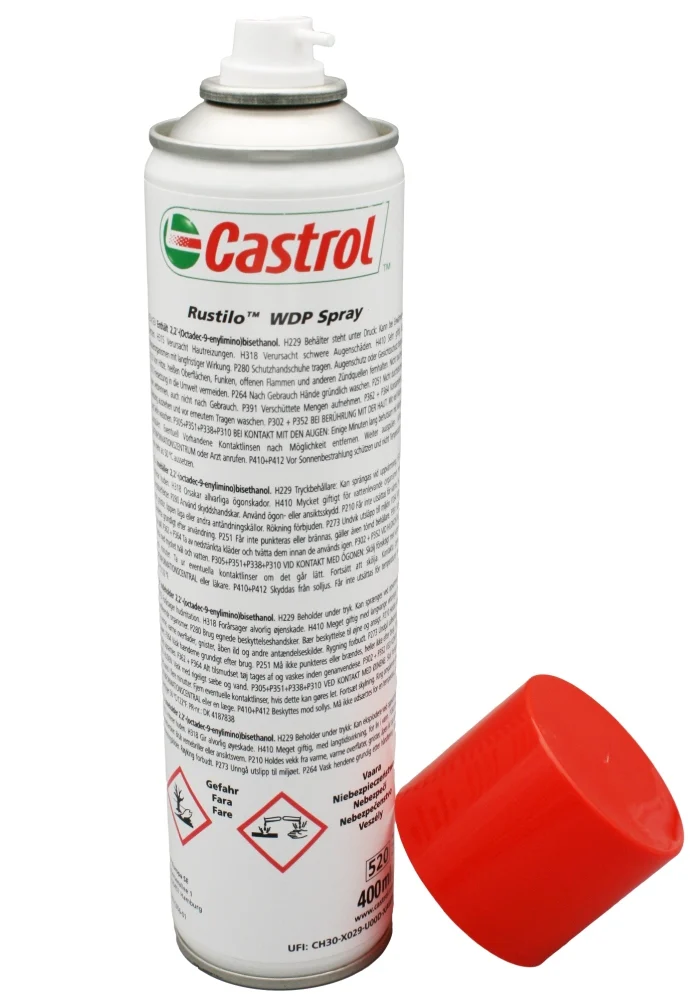 Castrol Rustilo WDP Spray Penetrating oil 400ml spray can
